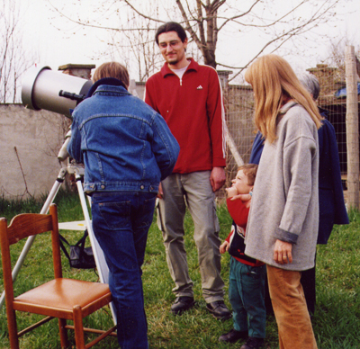 osservazione puibblica 2004 gaeeb astrofili  cirie torino