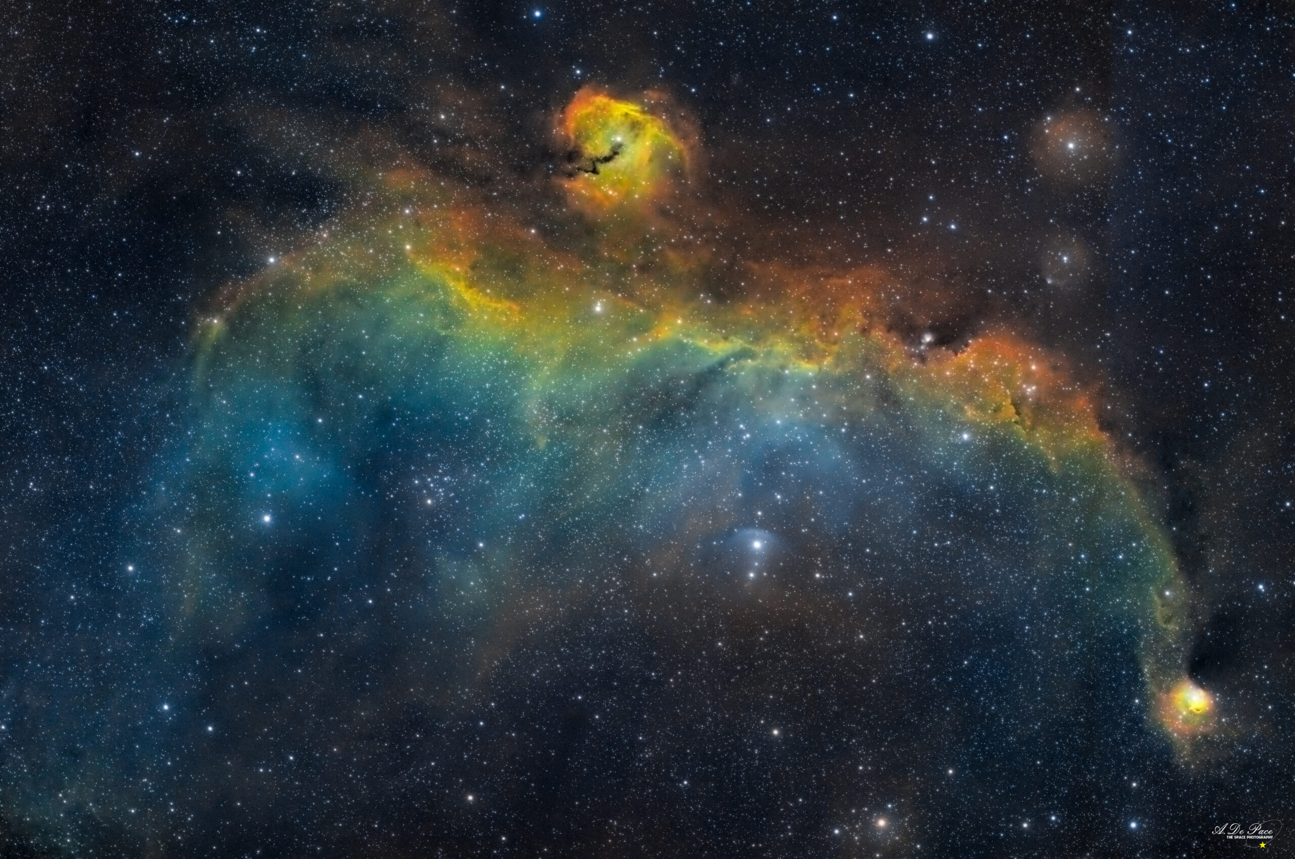SHO IC 2177 – Nebulosa Gabbiano