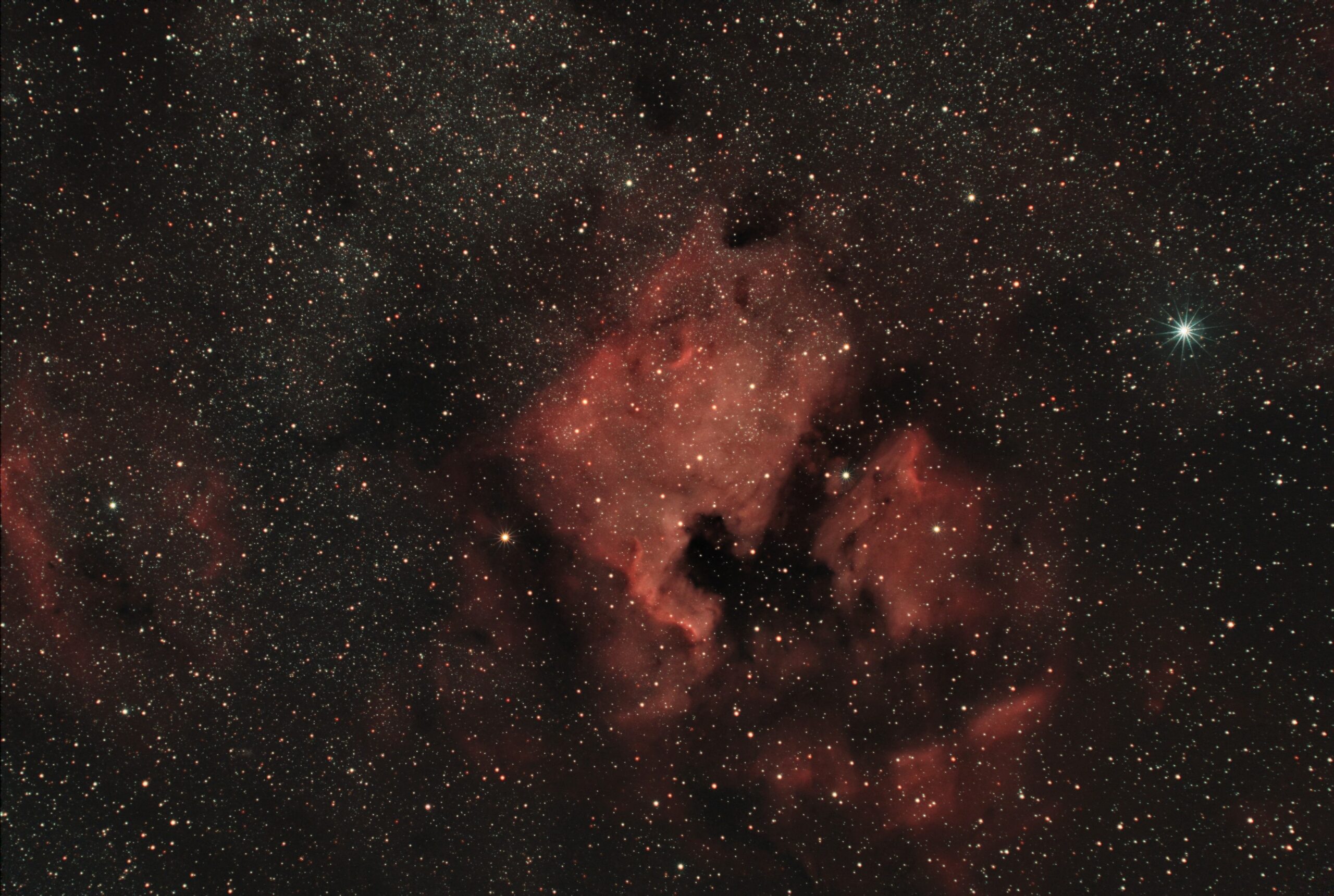 NGC7000 Nebulosa nord America