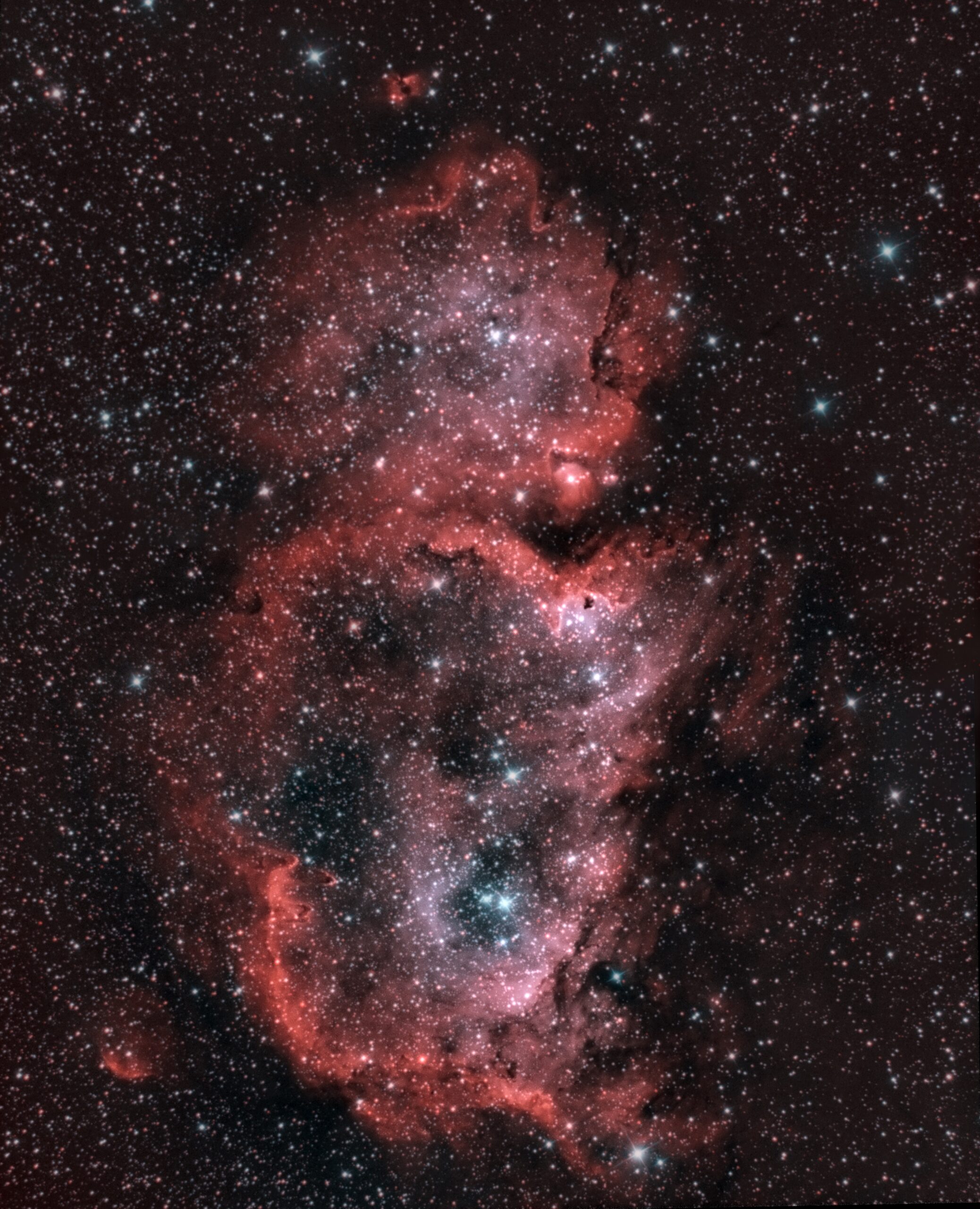 Ic 1848 Nebulosa anima
