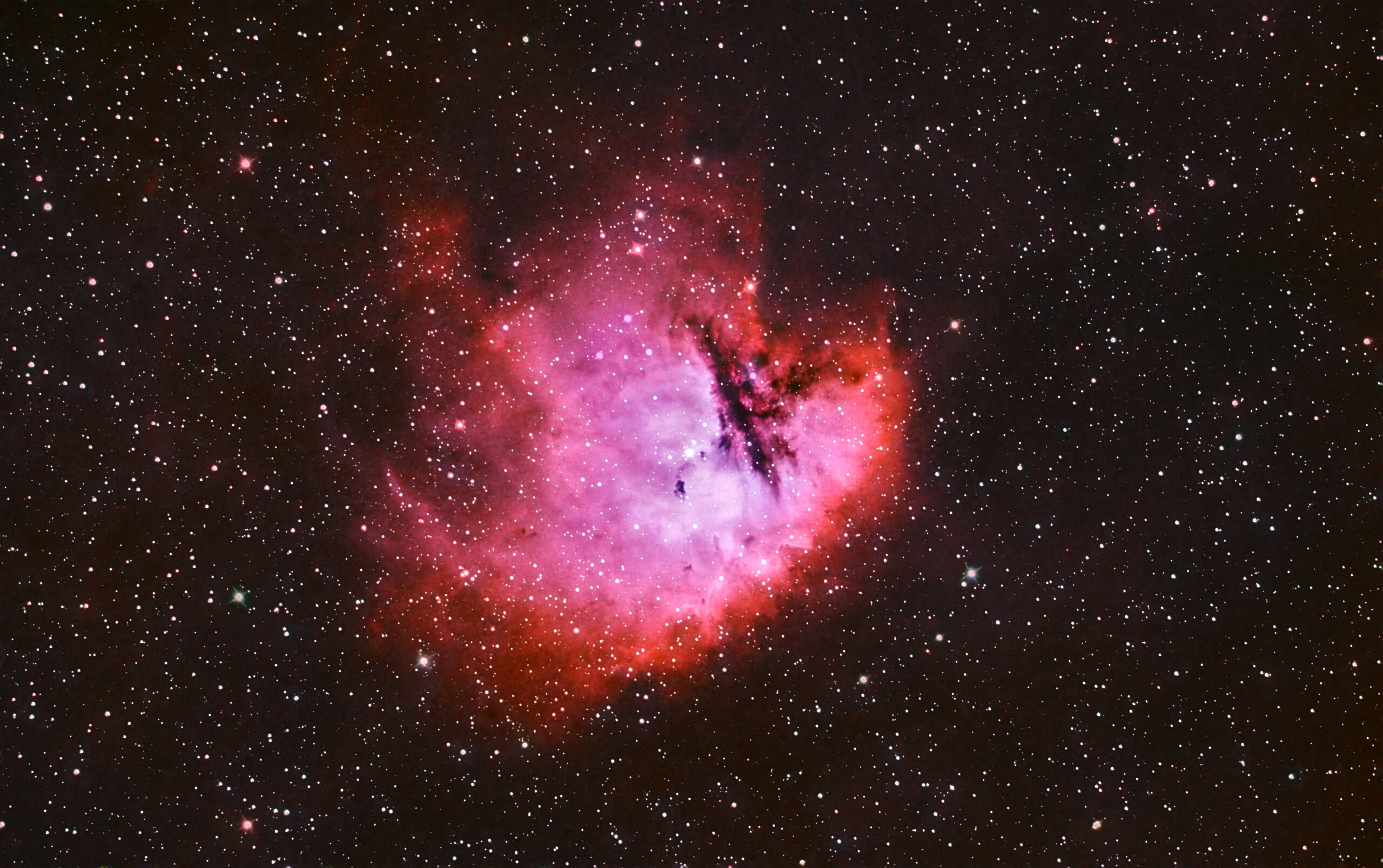 Ngc 281  ic 1590 Nebulosa pacman