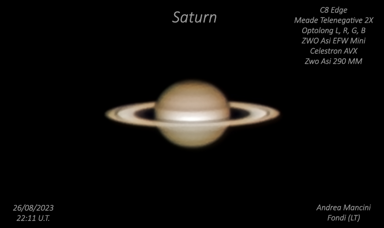Saturno in opposizione