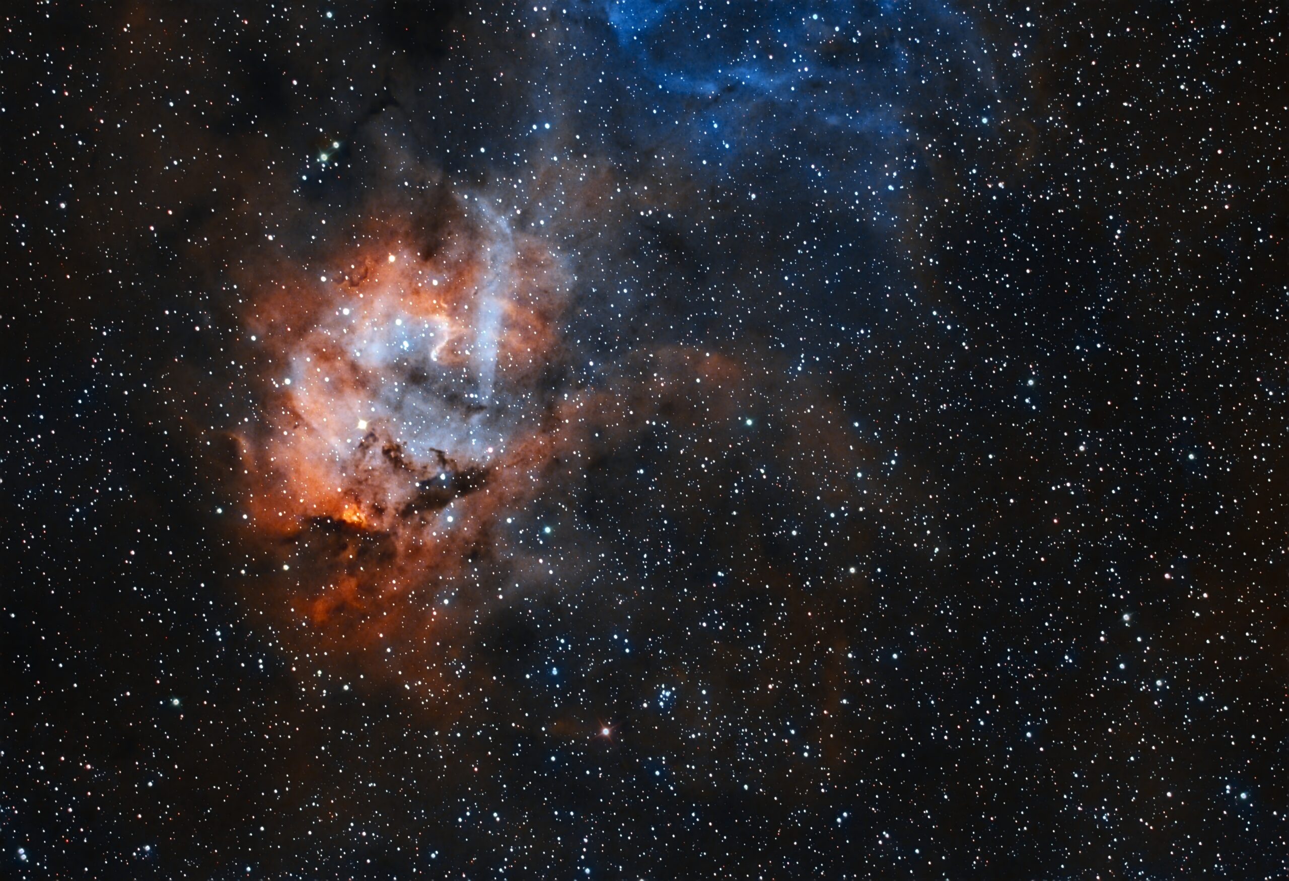 SH2-132 Nebulosa Leone