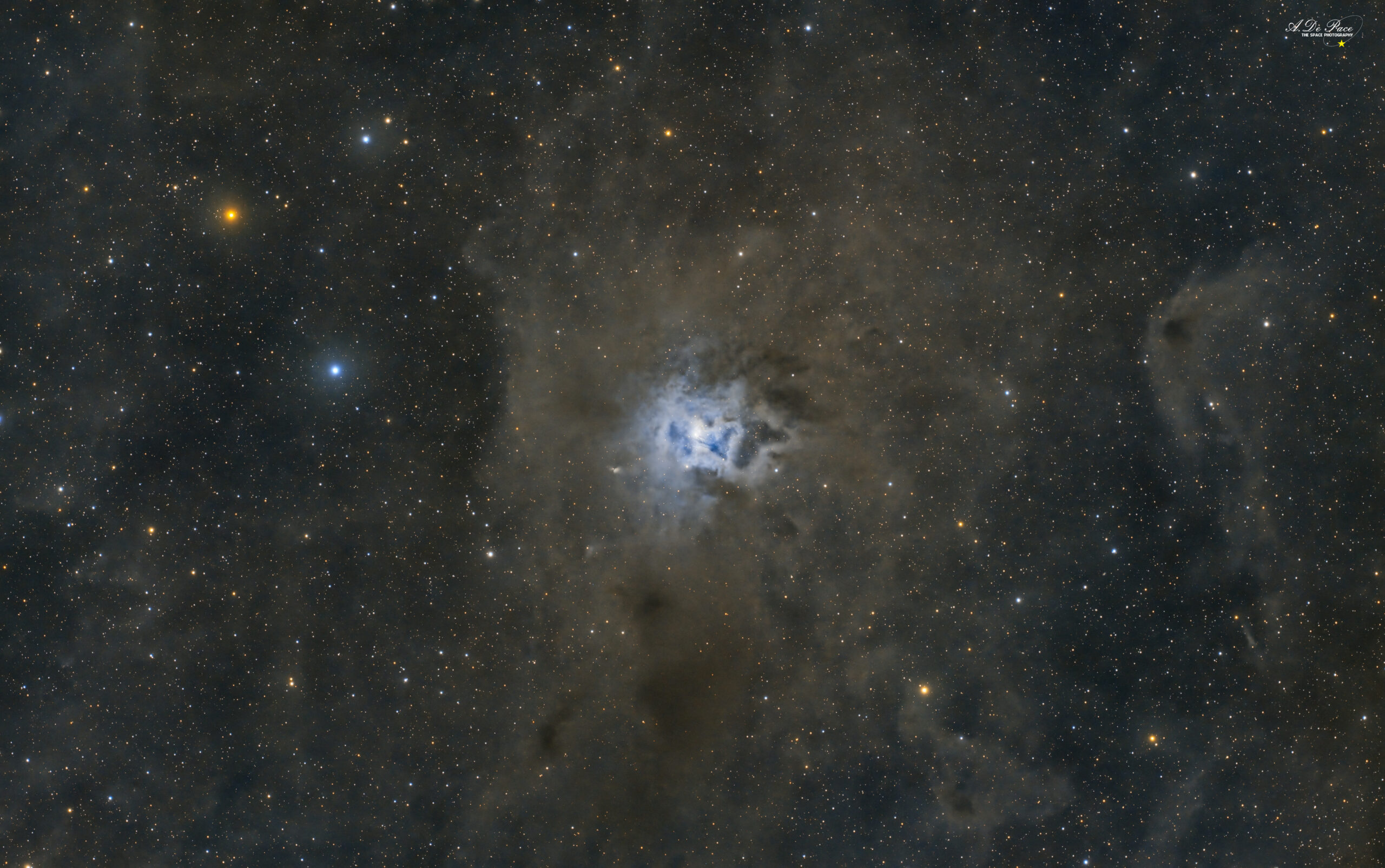 Nebulosa oscura iride IRIS C4 NGC7023