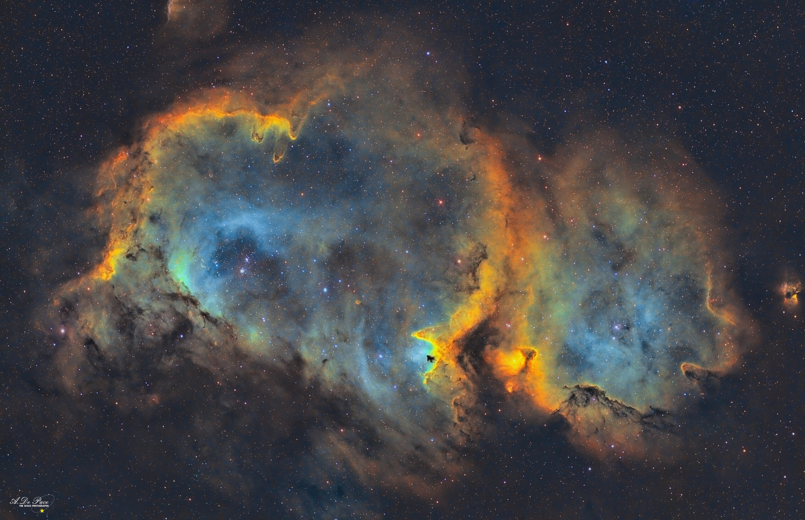 IC 1848 (also known as Soul Nebula, Embryo Nebula or as W5)