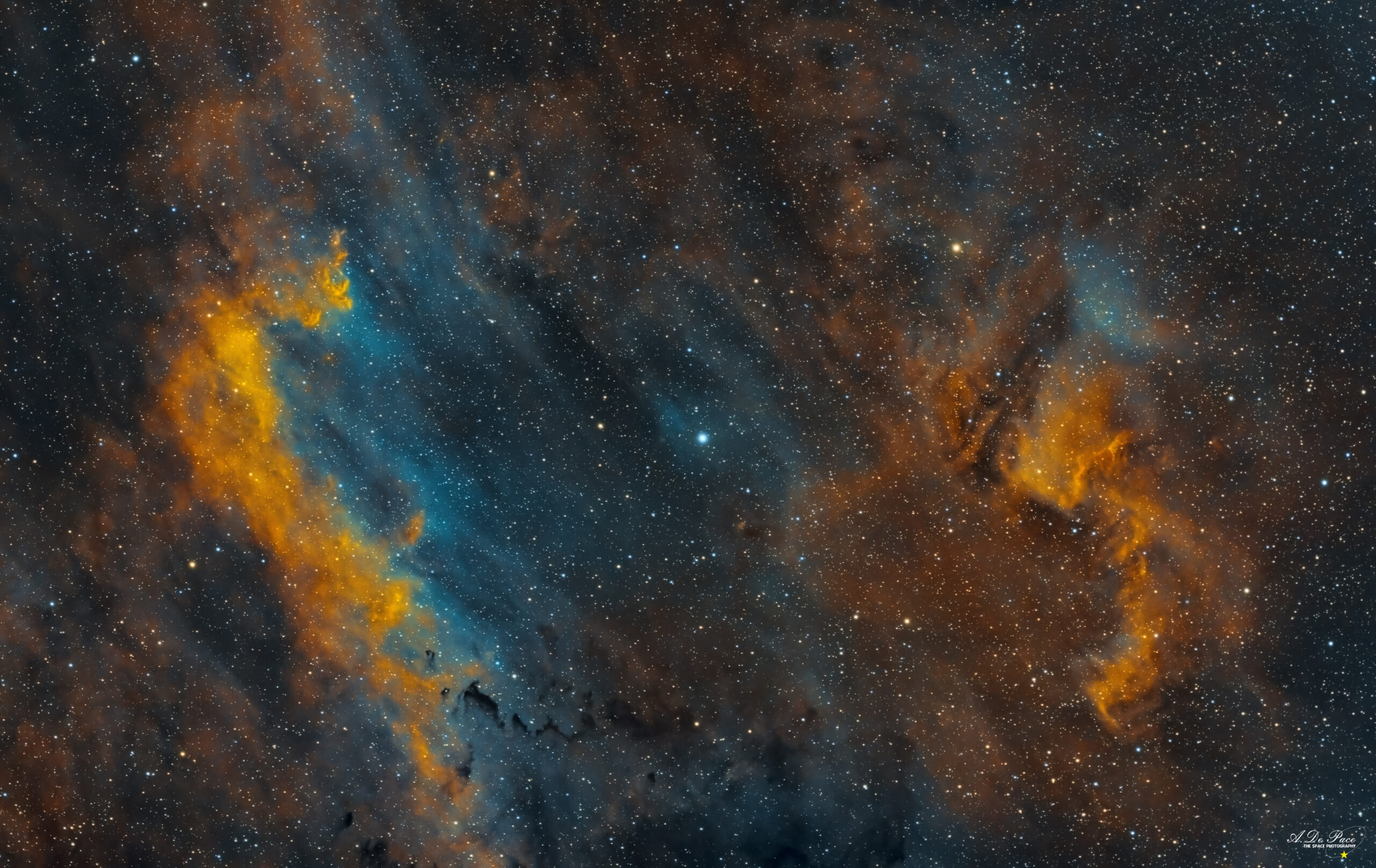 Sh2-119 è una nebulosa diffusa osservabile nella costellazione del Cigno