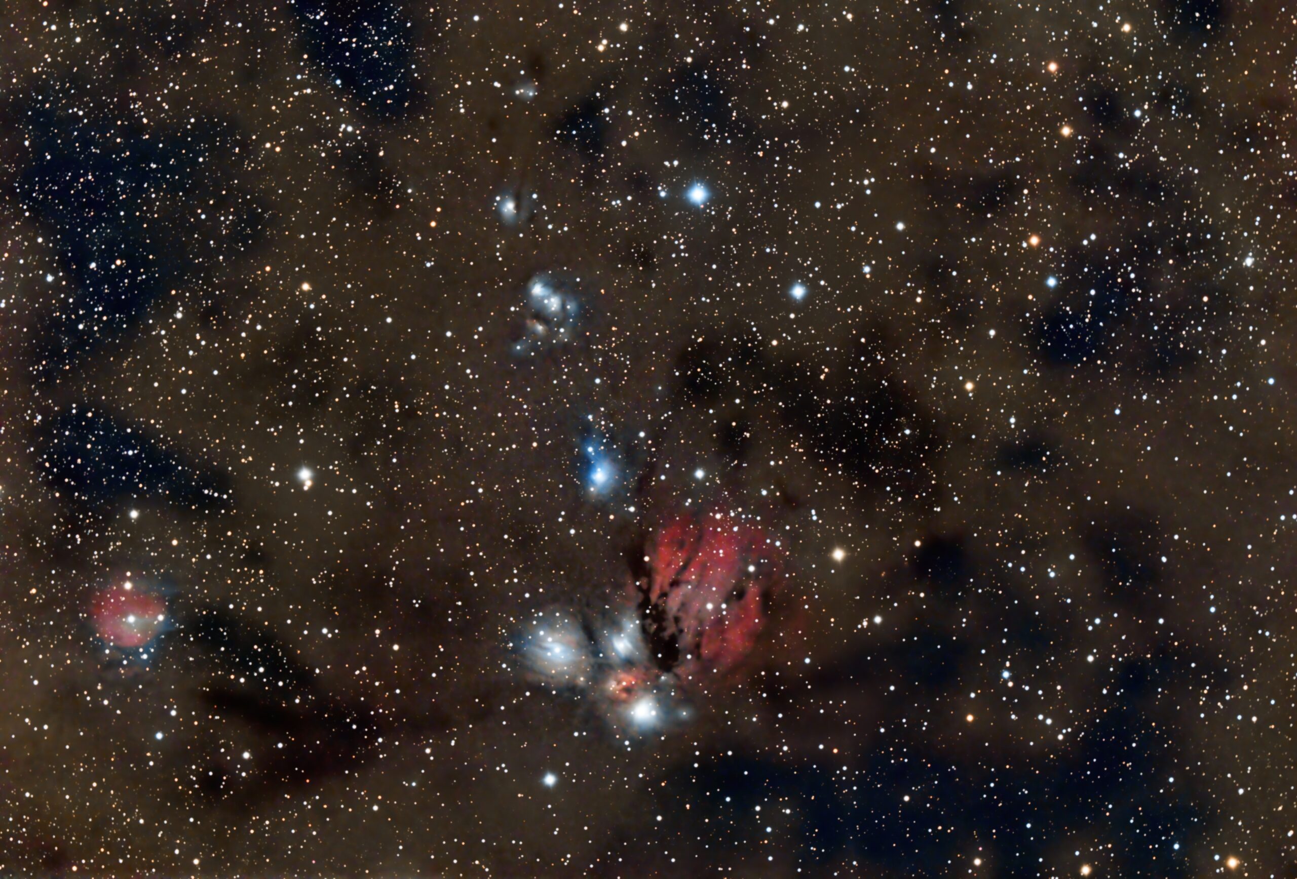 Ngc 2170-2182-2183 –      Lbn 999  “Angel nebula”
