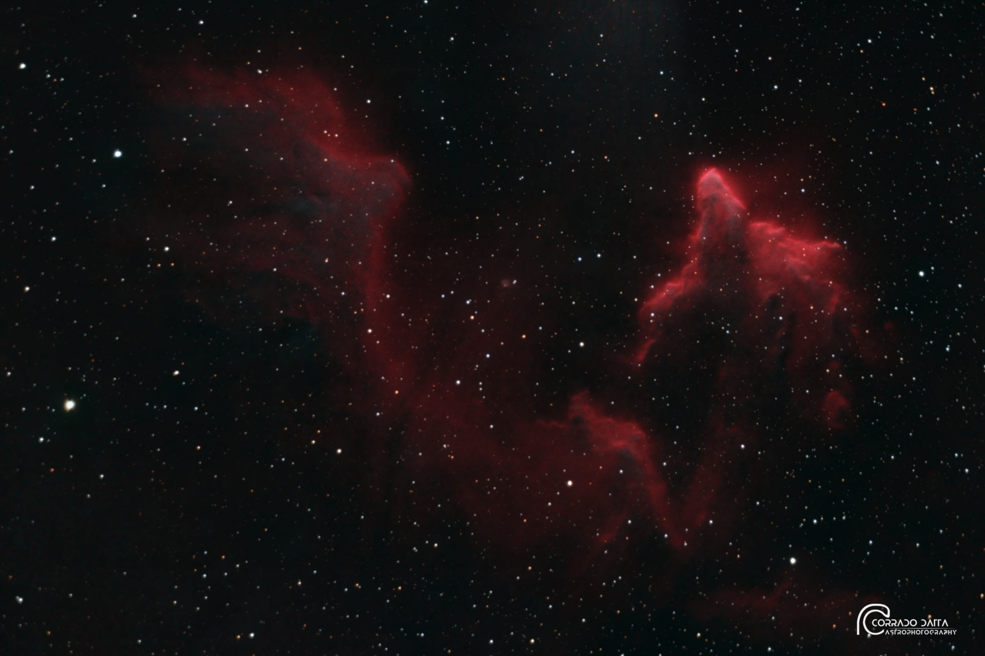 Nebulosa Sh2-185 (Fantasmi di Cassopeia)