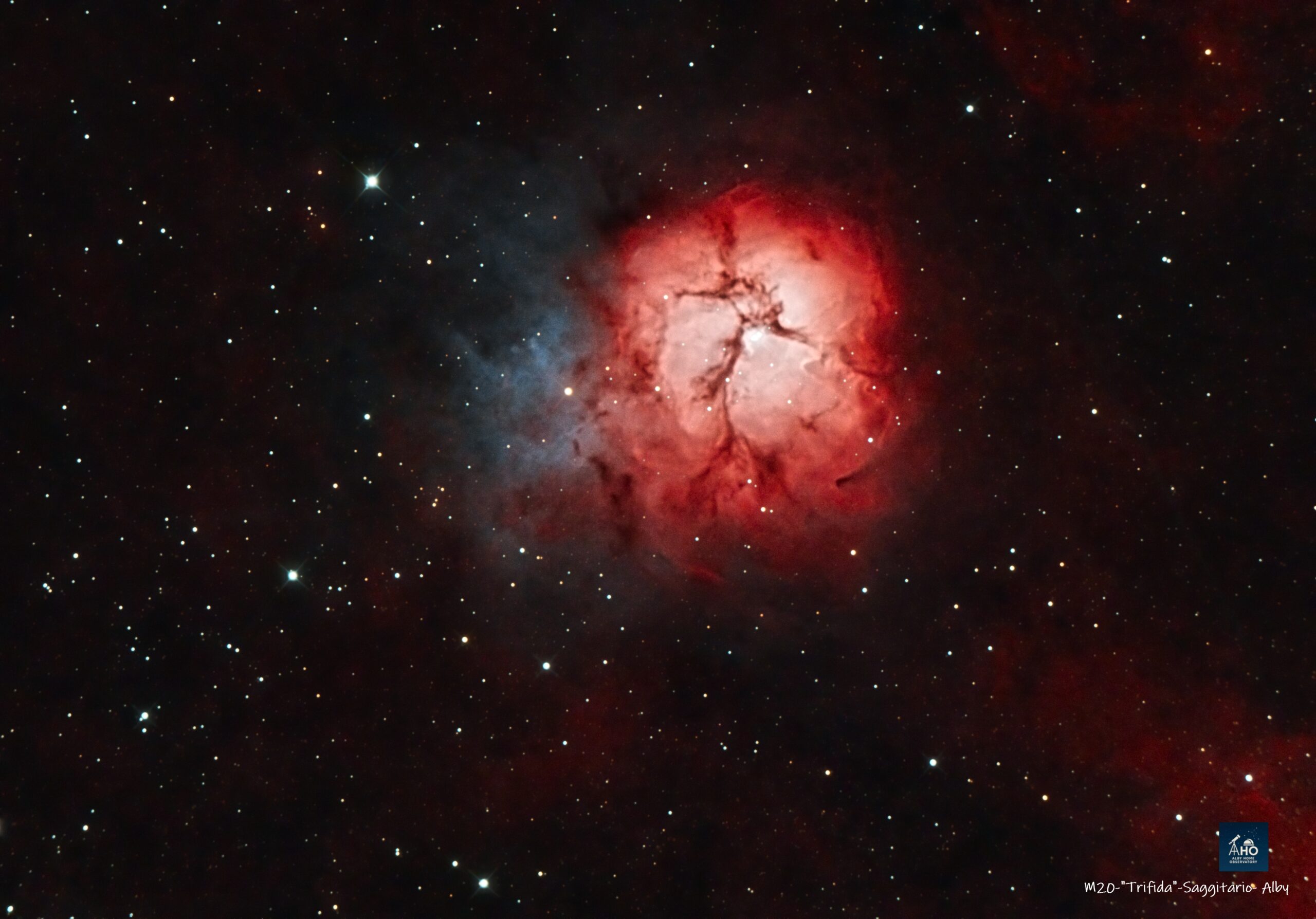 M 20 – NGC 6514     Nebulosa Trifida