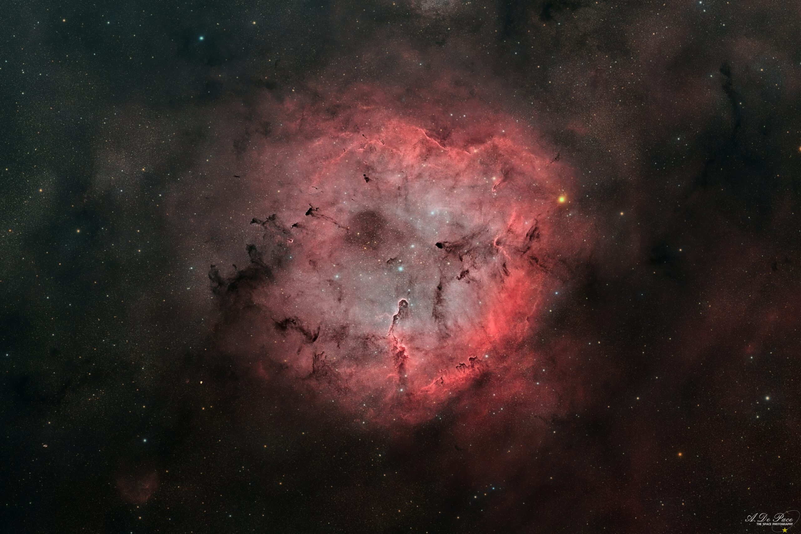 IC 1396 – La Nebulosa Proboscide d’Elefante fotografata dal Colle della Forchetta